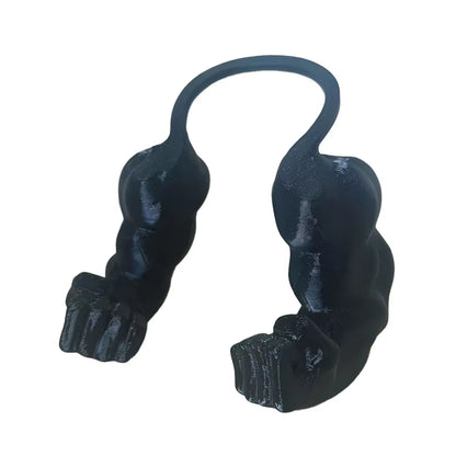 Creative 3D Printed Neck Arm Cat Muscle Arm with Muscle for Halloween Birthday Party Supplies Pet Cosplay Costume Accessories