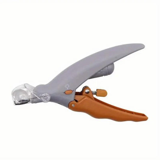 5X Magnification LED Dog Nail Clipper, Paw Trimmer, Professional Pet Nail Trimmer with Quick Cutting Blade, Easy to Use Nail Care Tool for All Skill Levels