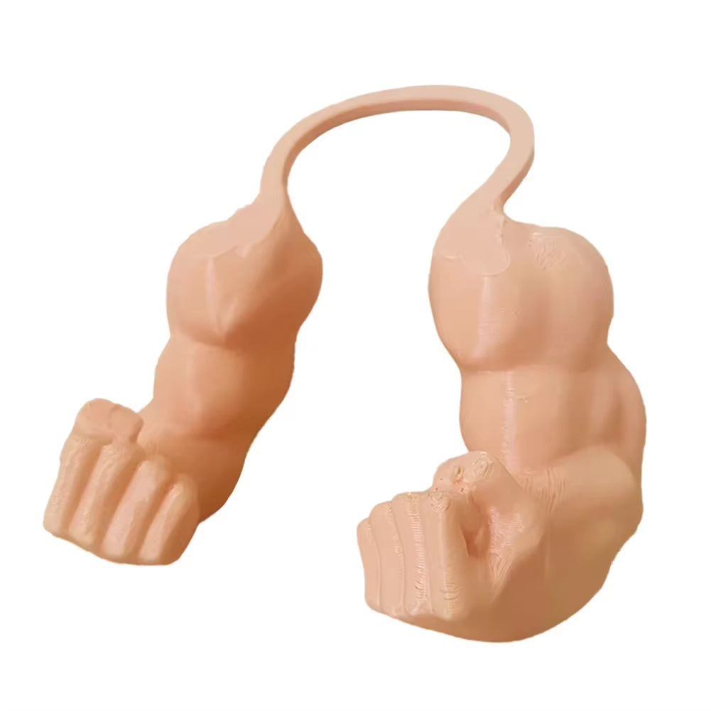 Creative 3D Printed Neck Arm Cat Muscle Arm with Muscle for Halloween Birthday Party Supplies Pet Cosplay Costume Accessories